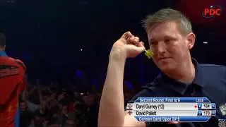Thumbnail: David Pallett Funny Moment With The Crowd - Round 2 - German Darts Open 2019