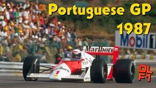 Thumbnail: F1 Portuguese GP 1987 🇵🇹 Race Highlights (BBC Grandstand)