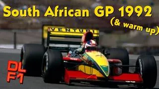 Thumbnail: F1 South African GP 1992 - Warm Up (Eurosport) & Race (BBC)