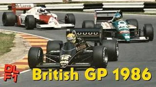 Thumbnail: F1 British GP Weekend 1986 🇬🇧 Saturday Qualifying & Race (BBC)