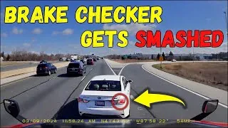 Thumbnail: A Day in The Life of an American Truck Driver   Road Rage, Brake Check, Car Crash, Instant Karma USA