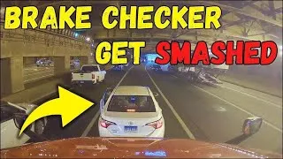 Thumbnail: PICK UP DRIVER DISCOVERED HE CAN'T BULLY A SEMI TRUCK.