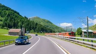 Thumbnail: Gotthard Pass Scenic Drive 4K | Switzerland | Wassen to San Vittore