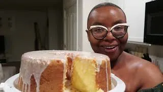Thumbnail: Mile-High Cream Cheese Pound Cake-This cake was over 5 pounds!!!