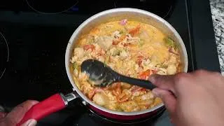 Thumbnail: One Pot Creamy Chicken & Sausage Pepper Skillet