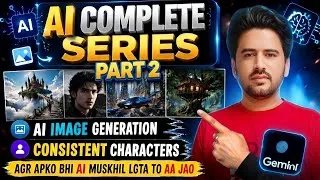 Thumbnail: 🔥AI Image Generation + Character Consistency | Complete Beginner Guide