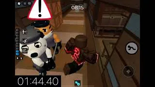 Thumbnail: My attempt at speedrunning Refinery in Piggy 