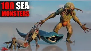 Thumbnail: The Ultimate Size Comparison Of Sea Monsters 2025: Bloop vs Sea Eater