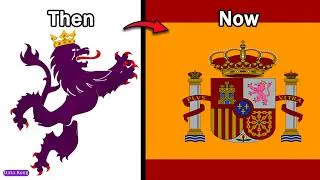 Thumbnail: Countries' flags then and now