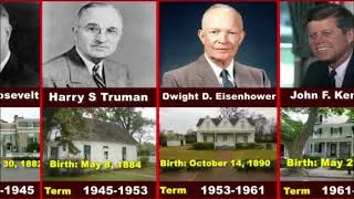 Thumbnail: The Complete Guide to the Last 30 US Presidents: Birthdays and Presidential Terms Unveiled