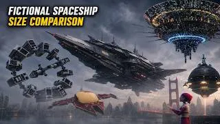 Thumbnail: Fictional Spaceship Size Comparison | First Person View | Games and movies
