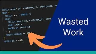 Thumbnail: This SQL Is Scanning Rows It Never Uses