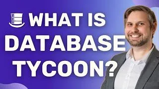 Thumbnail: What Is Database Tycoon? A Word from CEO & Founder Stephen Sciortino #dataengineering #dataanalytics