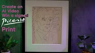 Thumbnail: Win a Picasso in our Latest Competition! #AIForCreativity #WinAPicasso