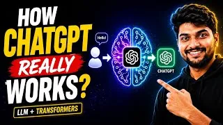 Thumbnail: How LLMs Actually Work | Transformer Architecture Explained | ChatGPT