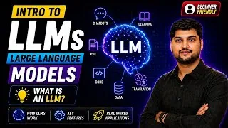 Thumbnail: What is an LLM? Explained in 10 Minutes | Large Language Models for Beginners