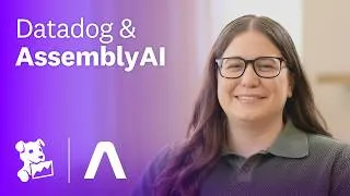 Thumbnail: AssemblyAI scales production Voice AI with Datadog's unified observability