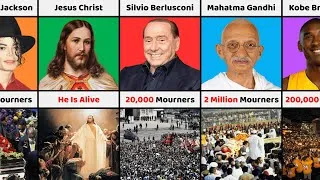 Thumbnail: How Many People Attended The Funeral of Famous People | Comparison