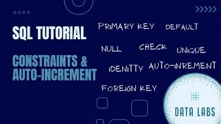 Thumbnail: SQL Tutorial | Constraints and Auto-Increment with Example | SQL Basics | Beginners