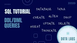 Thumbnail: SQL Tutorial | DDL and DML Commands | SQL Basics | Beginners