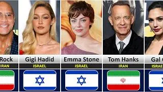 Thumbnail: Famous Celebrities Who Support Iran Or Israel | Iran Vs Israel |