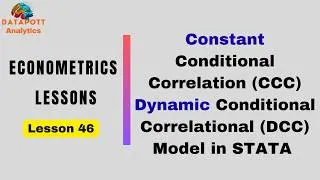 Thumbnail: Constant Conditional Correlation (CCC) Dynamic Conditional Correlational (DCC) Model in STATA