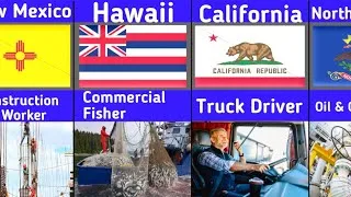 Thumbnail: 💀 The Deadliest Job in EVERY U.S. State — Would You Do It?