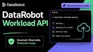 Thumbnail: Build and Deploy AI Agents with the DataRobot Workload API