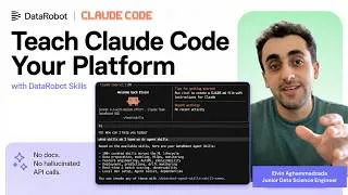 Thumbnail: Skills as SDKs: Teaching Claude Code to Build on DataRobot