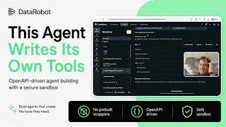 Thumbnail: This Agent Writes Its Own Tools - Context Agents on DataRobot