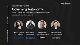 Thumbnail: Panel: Agentic AI Governance: Policy & Control | Future of Data and AI | Agentic AI Conference
