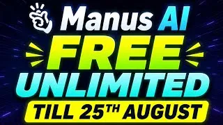 Thumbnail: Manus AI Free, Unlimited 