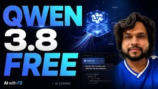 Thumbnail: Bye Claude Code? Qwen 3.8 FREE! Use It in VS Code, Kilo Code & OpenCode (2026 Setup)