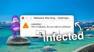 Thumbnail: What if you run a Windows VIRUS on MacOS? (using Wine)