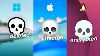 Thumbnail: What if you Get a Virus on Windows, MacOS, Linux?