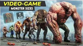 Thumbnail: Video Game Monster Size Comparison (Smallest to Biggest) | Giant Monsters in Games 2026