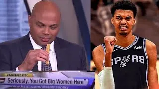 Thumbnail: Charles Barkley Reacts To San Antonio Getting Victor Wembanyama