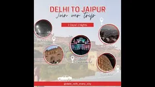Thumbnail: Jaipur || A Date Trip with Jaipur || All famous tourist places of Jaipur || Delhi - Jaipur