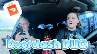 Thumbnail: Dad & daughter go Doordashing 🚙 