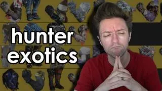 Thumbnail: I ranked every Hunter exotic armor in Destiny 2.