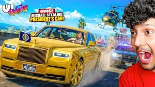 Thumbnail: STEALING the PRESIDENT’S LUXURY CAR ! 🔥 | GTA VI RolePlay