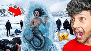 Thumbnail: Mysterious Creatures Found Frozen in Ice!😱 (Unbelievable Discovery)