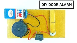 Thumbnail: How to make Door alarm at home / DIY Door security alarm