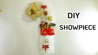 Thumbnail: Beautiful showpiece making with waste materials 😱 | cardboard craft ideas |