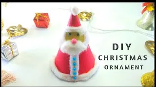 Thumbnail: Santa's Christmas Ornament / How to make Santa's Christmas Ornament 🎅 🌟