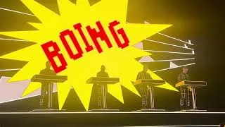 Thumbnail: Kraftwerk-Boing Boom Tschak / Techno Pop / Musique Non Stop(Live at The Brighton Centre 2026)