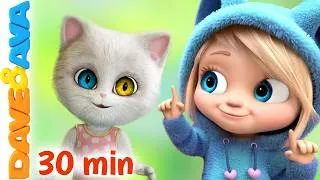 Thumbnail: 😊 Ten in the Bed  2 | Top 10 Nursery Rhymes by Dave and Ava | Baby Rhymes and Kids Songs 😊