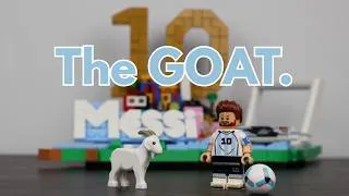 Thumbnail: A set worthy of the GOAT? - LEGO Lionel Messi Football Highlights - Review - 43011