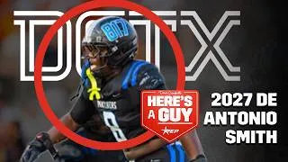 Thumbnail: North Crowley '27 DE Antonio Smith | Here's a Guy with Carter Yates