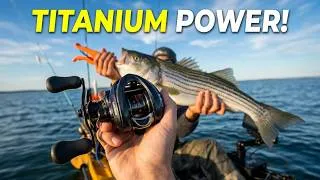 Thumbnail: KastKing Al-Ti Elite Baitcasting Reel Review! Watch me catch Saltwater Fish with it!